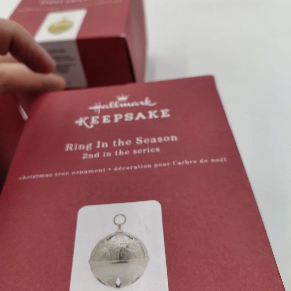 Hallmark Keepsake Ornament Lot 3 Ring in the Season 3rd Series BELL CARDINAL +